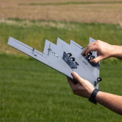 E-Flite Micro B-2 Spirit Of America Twin 30mm EDF BNF Bind-N-Fly Basic RC Airplane W/AS3X & SAFE Select -RC SuperStore EFLU09050 4 25693.1748017311