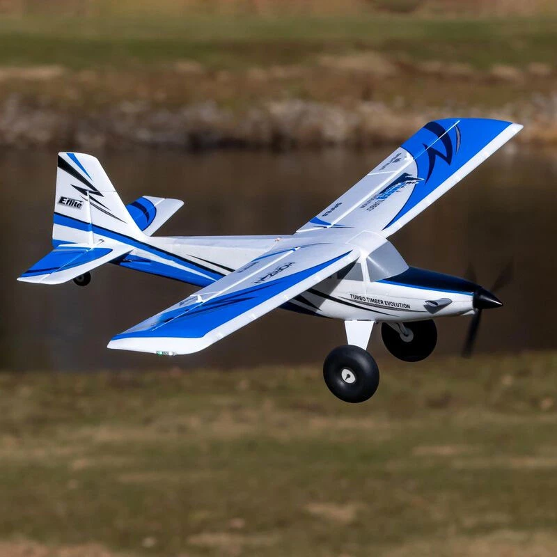 E-Flite UMX Turbo Timber Evolution BNF Bind-N-Fly Basic With AS3X And SAFE RC Airplane 2 E-Flite UMX Turbo Timber Evolution BNF Bind-N-Fly Basic With AS3X And SAFE RC Airplane - Image 2