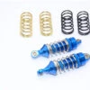 GPM Blue Aluminum Shocks W/3 Spring Sets For 1/16 E-Revo Summit Slash