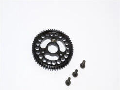 GPM Black Steel 54-Tooth 32P/0.8M Spur Gear For 4x4 Slash Stampede Rustler Jato T-Maxx 3.3