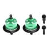 GPM Green 4140 Carbon Steel And 7075 Alloy Front And Rear Complete Differential For Mini Maxx/XRT