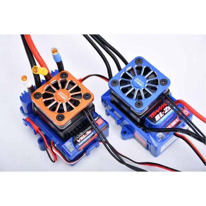 GPM Red 6061-T6 Alloy Esc High Speed Cooling Fan 20000 RPM (BL-2S: 3383 And Velineon VXL-3S: 3355R) 4 GPM Red 6061-T6 Alloy Esc High Speed Cooling Fan 20000 RPM (BL-2S: 3383 And Velineon VXL-3S: 3355R) - Image 4
