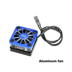 GPM Blue 6061-T6 Alloy Esc High Speed Cooling Fan 20000 RPM (BL-2S: 3383 And Velineon VXL-3S: 3355R)
