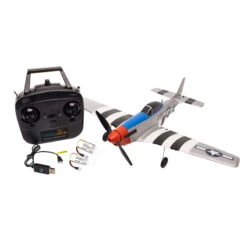Hobbyzone P-51D 450mm RTF Ready-to-Fly With SAFE RC Airplane
