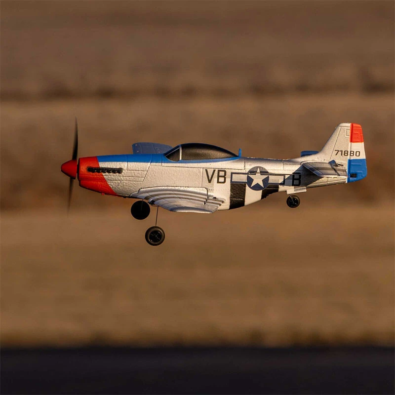 Hobbyzone P-51D 450mm RTF Ready-to-Fly With SAFE RC Airplane 3 Hobbyzone P-51D 450mm RTF Ready-to-Fly With SAFE RC Airplane - Image 3