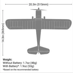 Hobbyzone Champ Anniversary Special Edition 515mm Ready-to-Fly RC Airplane With SAFE 36 Hobbyzone Champ Anniversary Special Edition 515mm Ready-to-Fly RC Airplane With SAFE -RC SuperStore HBZ04900 18 30369.1752545007
