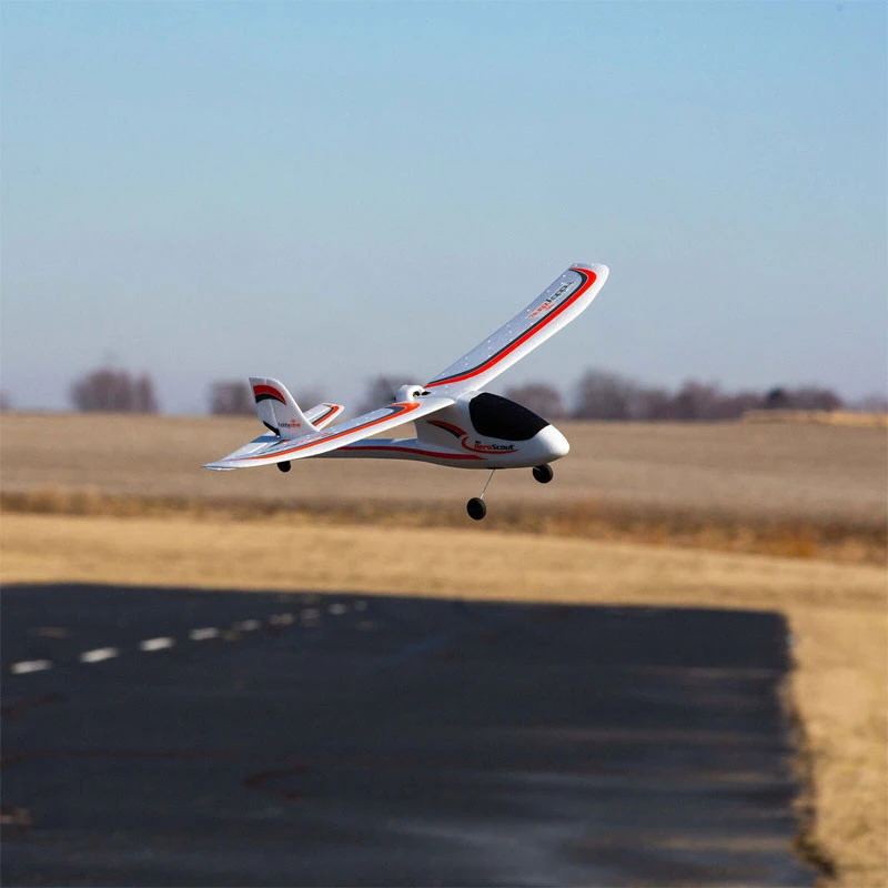 HobbyZone Mini AeroScout RTF Ready-to-Fly RC Airplane 4 HobbyZone Mini AeroScout RTF Ready-to-Fly RC Airplane - Image 4