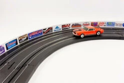 Innovative Hobby PhotoReal Slot Car Guard Rail Set - Model Motoring Logos Style 1 - 3x31-Inch Sections