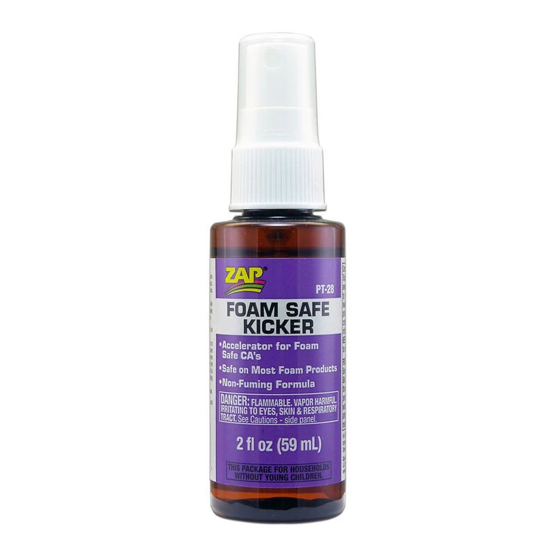 ZAP Foam Safe Kicker CA Accelerator Spray (2 Oz) 1 ZAP Foam Safe Kicker CA Accelerator Spray (2 Oz)