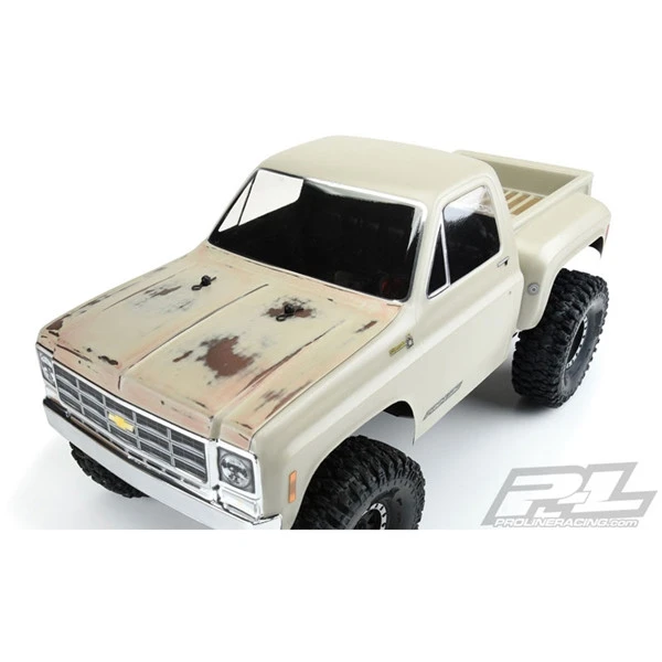 Pro-Line 1978 Chevy K-10 Clear Body For 12.3" WB Scale Crawlers 6 Pro-Line 1978 Chevy K-10 Clear Body For 12.3" WB Scale Crawlers - Image 6