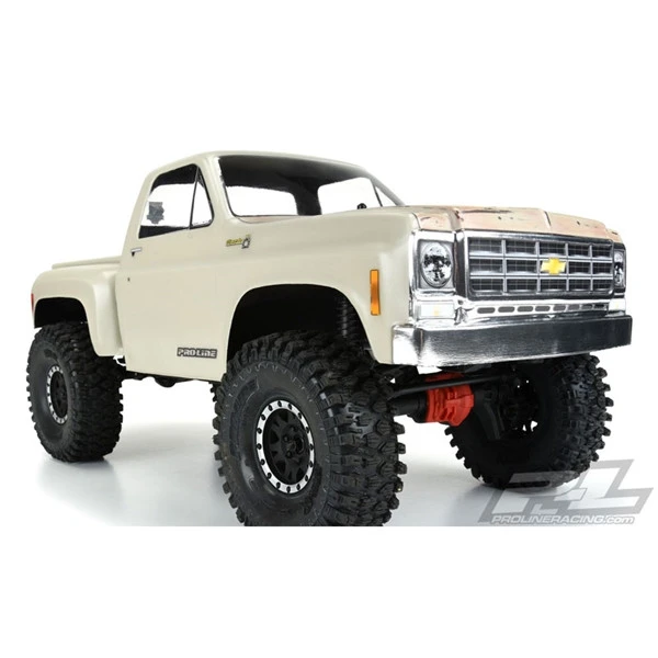 Pro-Line 1978 Chevy K-10 Clear Body For 12.3" WB Scale Crawlers 7 Pro-Line 1978 Chevy K-10 Clear Body For 12.3" WB Scale Crawlers - Image 7
