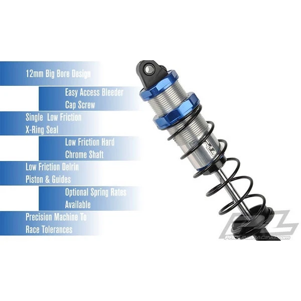 Pro-Line Pro-Spec SC Assembled Rear Short Course Truck Shocks (2) 5 Pro-Line Pro-Spec SC Assembled Rear Short Course Truck Shocks (2) - Image 5