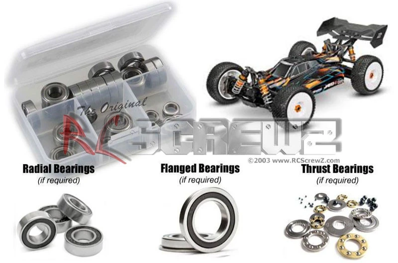 RC Screwz Traxxas Jato 4X4 VXL (90386-4) Rubber Shielded Bearing Kit 1 RC Screwz Traxxas Jato 4X4 VXL (90386-4) Rubber Shielded Bearing Kit