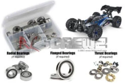 RC Screwz Traxxas Jato 4X4 BL-2S (90154-4) Rubber Shielded Bearing Kit