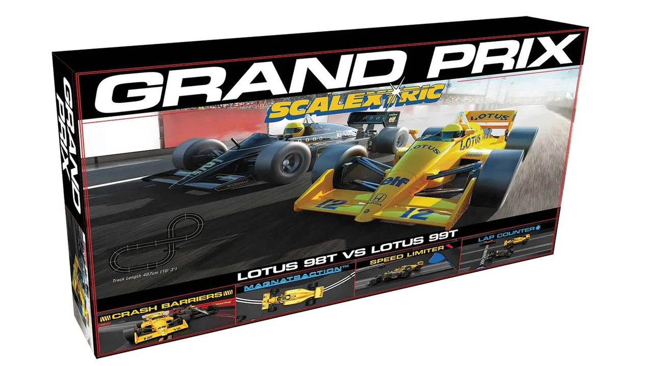 Scalextric 1980s Grand Prix 1/32 Slot Car Track Set 1 Scalextric 1980s Grand Prix 1/32 Slot Car Track Set