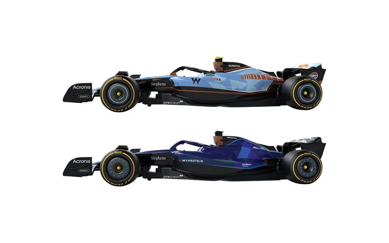 Scalextric Williams Racing 1/32 Slot Car Track Set 2 Scalextric Williams Racing 1/32 Slot Car Track Set - Image 2