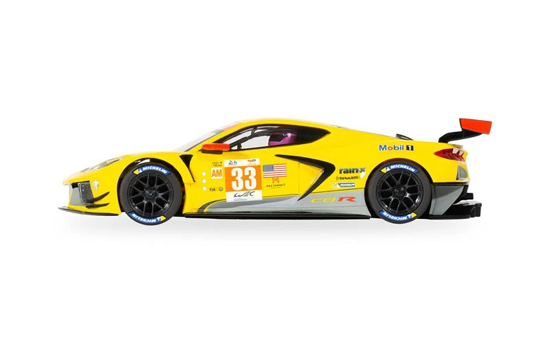 Scalextric Chevrolet Corvette C8R - LeMans GTE AM Winner 2023 1/32 Slot Car 2 Scalextric Chevrolet Corvette C8R - LeMans GTE AM Winner 2023 1/32 Slot Car - Image 2