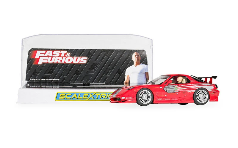 Scalextric Mazda RX7 - Dom Toretto - The Fast And The Furious 1/32 Slot Car 7 Scalextric Mazda RX7 - Dom Toretto - The Fast And The Furious 1/32 Slot Car - Image 7