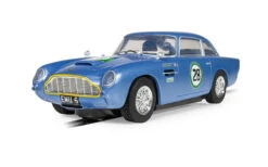 Scalextric Aston Martin DB5 - Blue / Yellow - Historic GT Racing 1/32 Slot Car