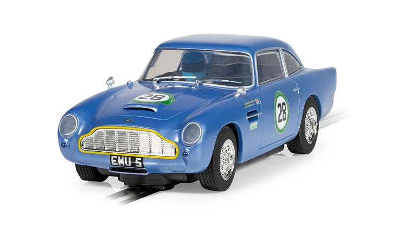 Scalextric Aston Martin DB5 - Blue / Yellow - Historic GT Racing 1/32 Slot Car 3 Scalextric Aston Martin DB5 - Blue / Yellow - Historic GT Racing 1/32 Slot Car - Image 3