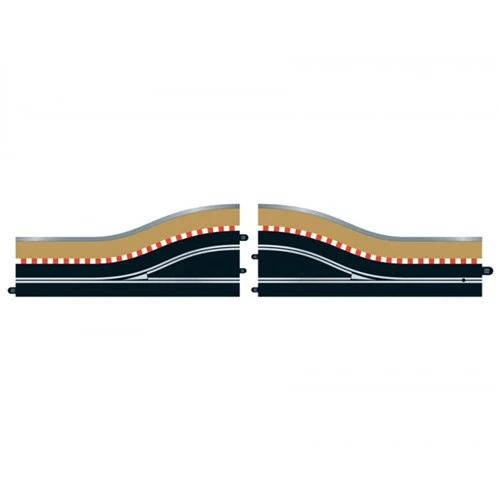 Scalextric 1/32 Digital Slot Car Right Pit Lane Track Section W/Sensors & Borders 1 Scalextric 1/32 Digital Slot Car Right Pit Lane Track Section W/Sensors & Borders
