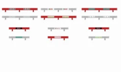 Scalextric 1/32 Crash Barriers With Stickers