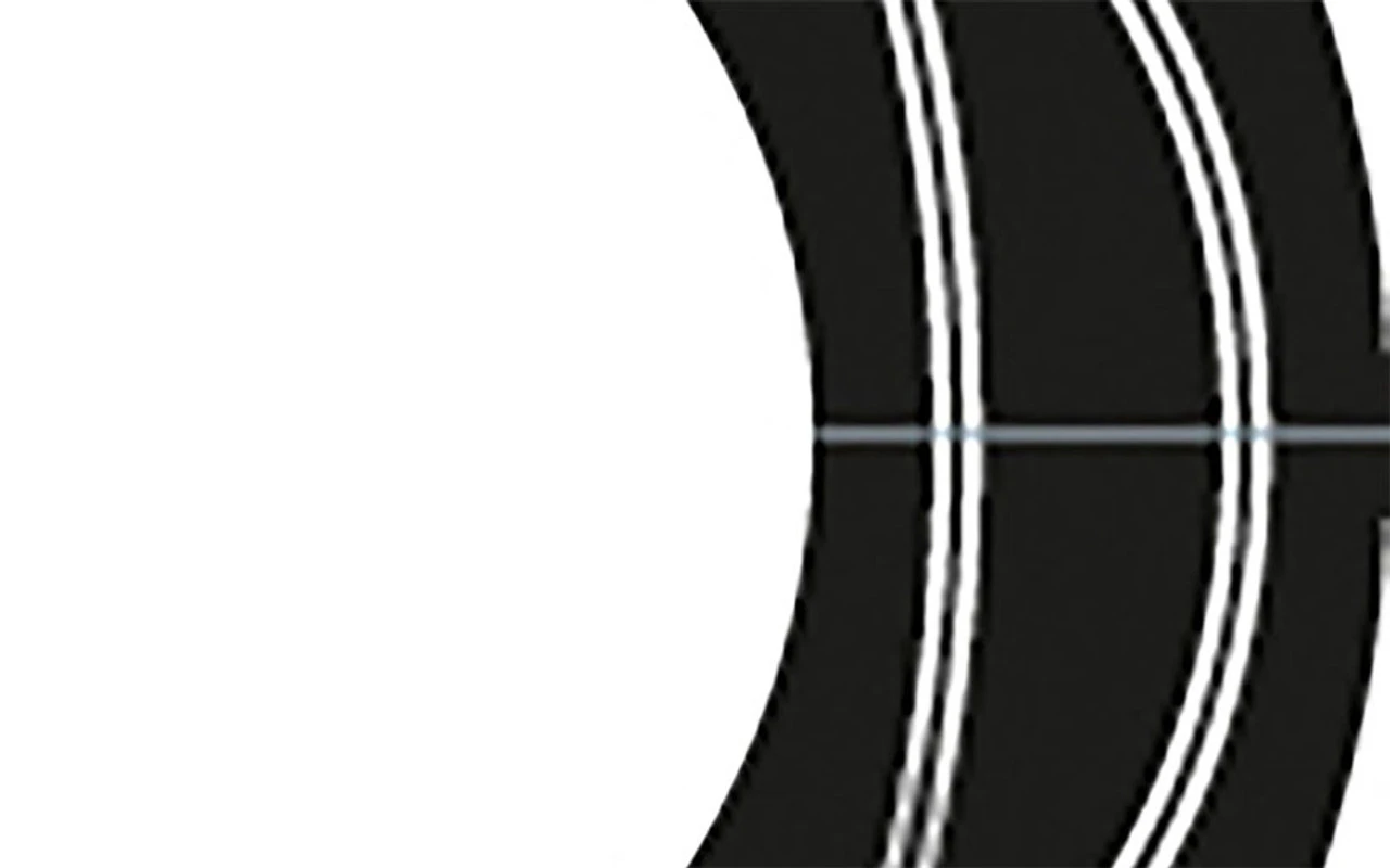 Scalextric 1/32 Racing Curves Track Accessory Pack 2 Scalextric 1/32 Racing Curves Track Accessory Pack - Image 2