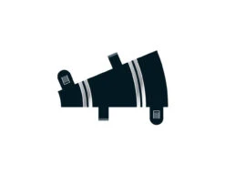 Scalextric 1/32 Radius 1 Curve 22.5° X 2° (2)