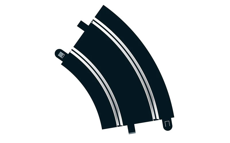 Scalextric 1/32 Radius 2 10° Banked Curve 45° (2) 1 Scalextric 1/32 Radius 2 10° Banked Curve 45° (2)