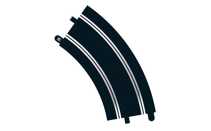 Scalextric 1/32 Radius 3 10° Banked Curve 45° (2) 1 Scalextric 1/32 Radius 3 10° Banked Curve 45° (2)