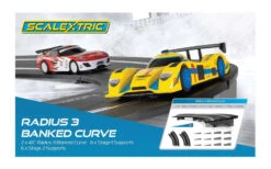 Scalextric 1/32 Radius 3 10° Banked Curve 45° (2) 8 Scalextric 1/32 Radius 3 10° Banked Curve 45° (2) -RC SuperStore SCA C8297 2 09549.1683839537