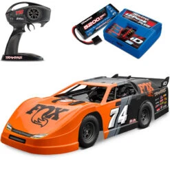 Traxxas Slash Late Model Brushless 2WD BL-2s RTR Racing Car W/2S LiPo COMBO