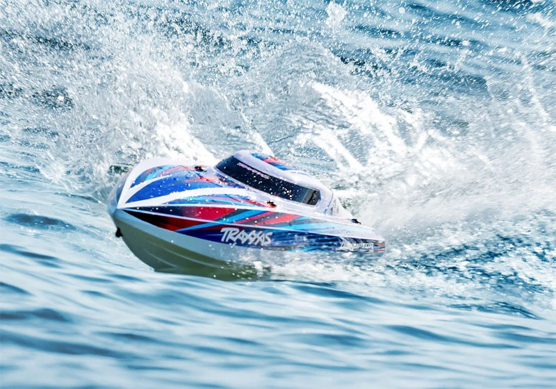 Traxxas Disruptor VXL-4s Brushless Race Boat W/ Rapid-Right Self-Righting 2 Traxxas Disruptor VXL-4s Brushless Race Boat W/ Rapid-Right Self-Righting - Image 2