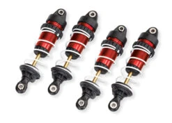 Traxxas Mini Maxx Red Aluminum GTR Shocks