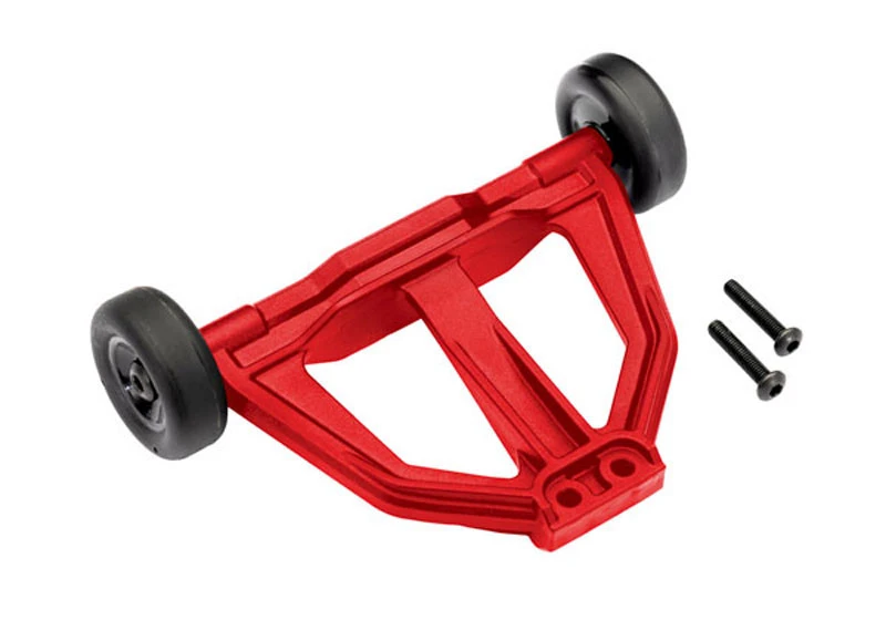 Traxxas Red Mini Maxx Assembled Wheelie Bar 1 Traxxas Red Mini Maxx Assembled Wheelie Bar