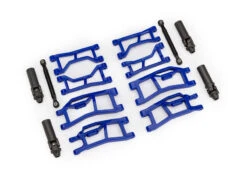 Traxxas Blue HD WideMaxx Suspension Kit: Mini Maxx