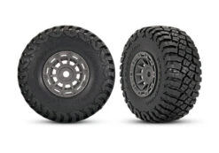 Traxxas 1.4" Gray Wheels With BFG Mud-Terrain Tires (2)