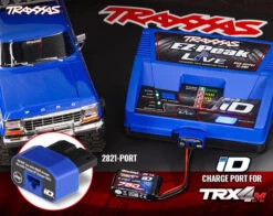 Traxxas TRX4M ID 2-Amp Charging Port: For Charging #2821 2-Cell LiPo Battery With Traxxas EZ-Peak ID Chargers -RC SuperStore TRA2821 PORT 2 01821.1713906316