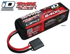 Traxxas 6400mAh 25C 11.1V 3S 3-Cell ID LiPo Battery