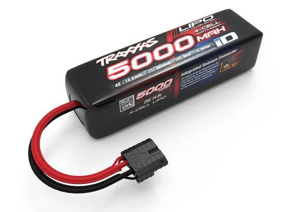 Traxxas 5000mAh 14.8v 4-Cell 25C LiPo Battery (155mm) 1 Traxxas 5000mAh 14.8v 4-Cell 25C LiPo Battery (155mm)
