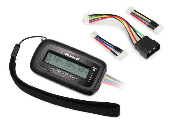 Traxxas LiPo Cell Voltage Checker/Balancer With ID Adapter 1 Traxxas LiPo Cell Voltage Checker/Balancer With ID Adapter