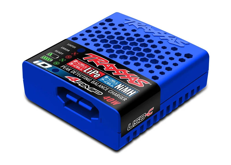 Traxxas EZ-Peak 40W USB-C Auto-iD NiMH/LiPo Charger 1 Traxxas EZ-Peak 40W USB-C Auto-iD NiMH/LiPo Charger