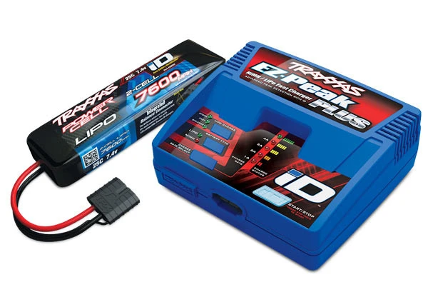 Traxxas 2995 EZ-Peak ID Charger & 2S 7600mAh LiPo Battery Completer 1 Traxxas 2995 EZ-Peak ID Charger & 2S 7600mAh LiPo Battery Completer