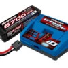 Traxxas 2998 EZ-Peak ID Charger & 4S 6700mAh LiPo Battery Completer