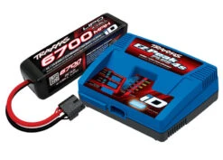 Traxxas 2998 EZ-Peak ID Charger & 4S 6700mAh LiPo Battery Completer