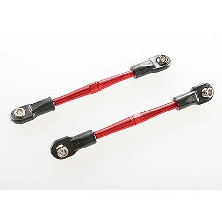 Traxxas Red Aluminum 59mm Turnbuckle Toe Links: Rustler, Slash 2WD, 4x4 1 Traxxas Red Aluminum 59mm Turnbuckle Toe Links: Rustler, Slash 2WD, 4x4