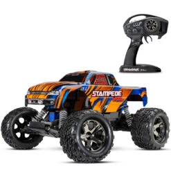 Traxxas Stampede VXL Brushless 2WD RC Truck W/TSM & Pro Series Magnum 272R (no Batt/charger)