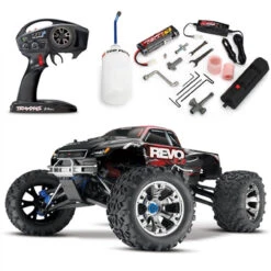 Traxxas Revo 3.3 Nitro 4WD RC Monster Truck W/TSM & Telemetry