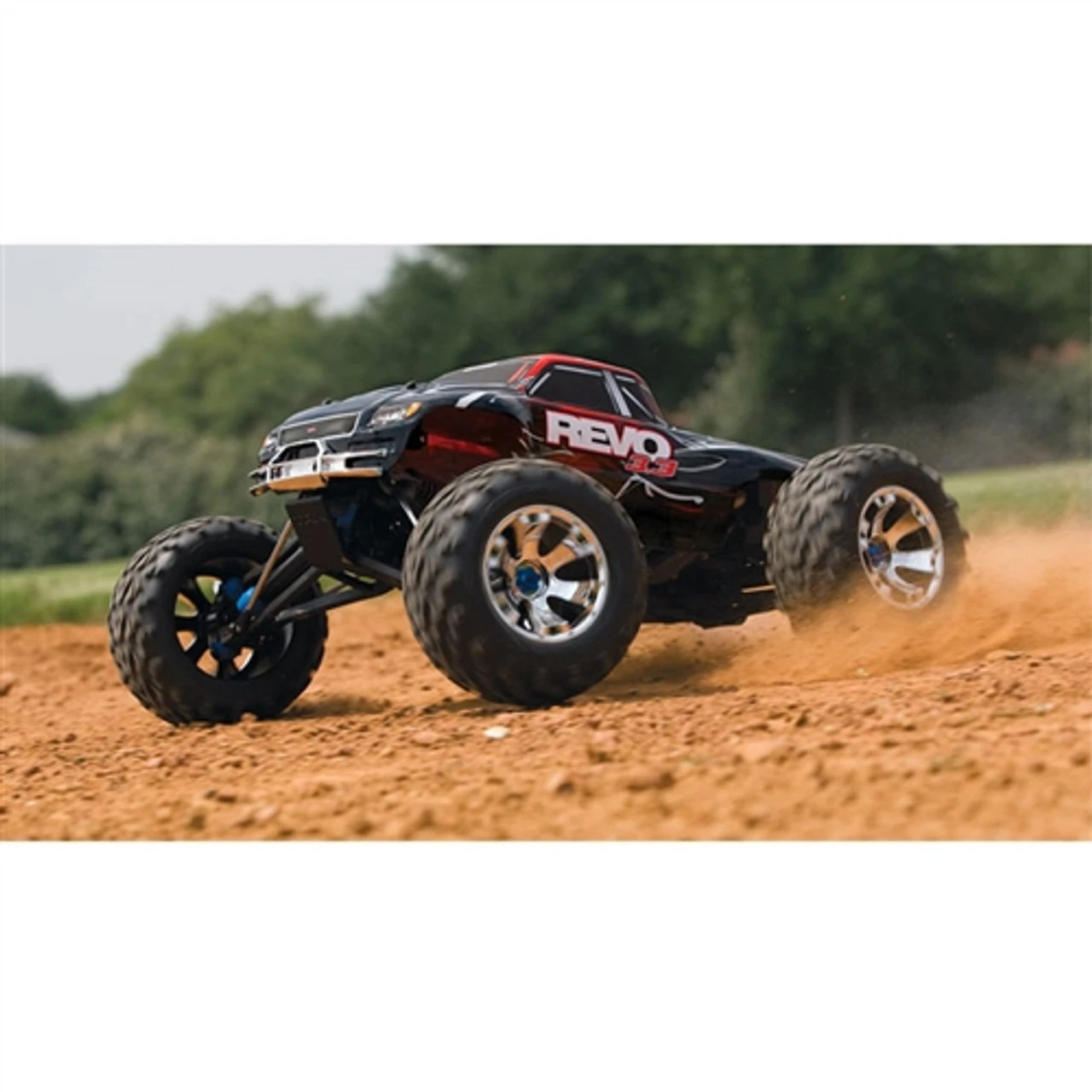 Traxxas Revo 3.3 Nitro 4WD RC Monster Truck W/TSM & Telemetry 6 Traxxas Revo 3.3 Nitro 4WD RC Monster Truck W/TSM & Telemetry - Image 6