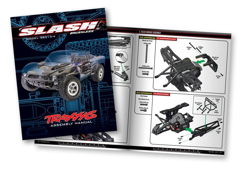 Traxxas Slash 2WD Brushless BL-2s Short Course RC Truck Kit With Electronics 15 Traxxas Slash 2WD Brushless BL-2s Short Course RC Truck Kit With Electronics - Image 15